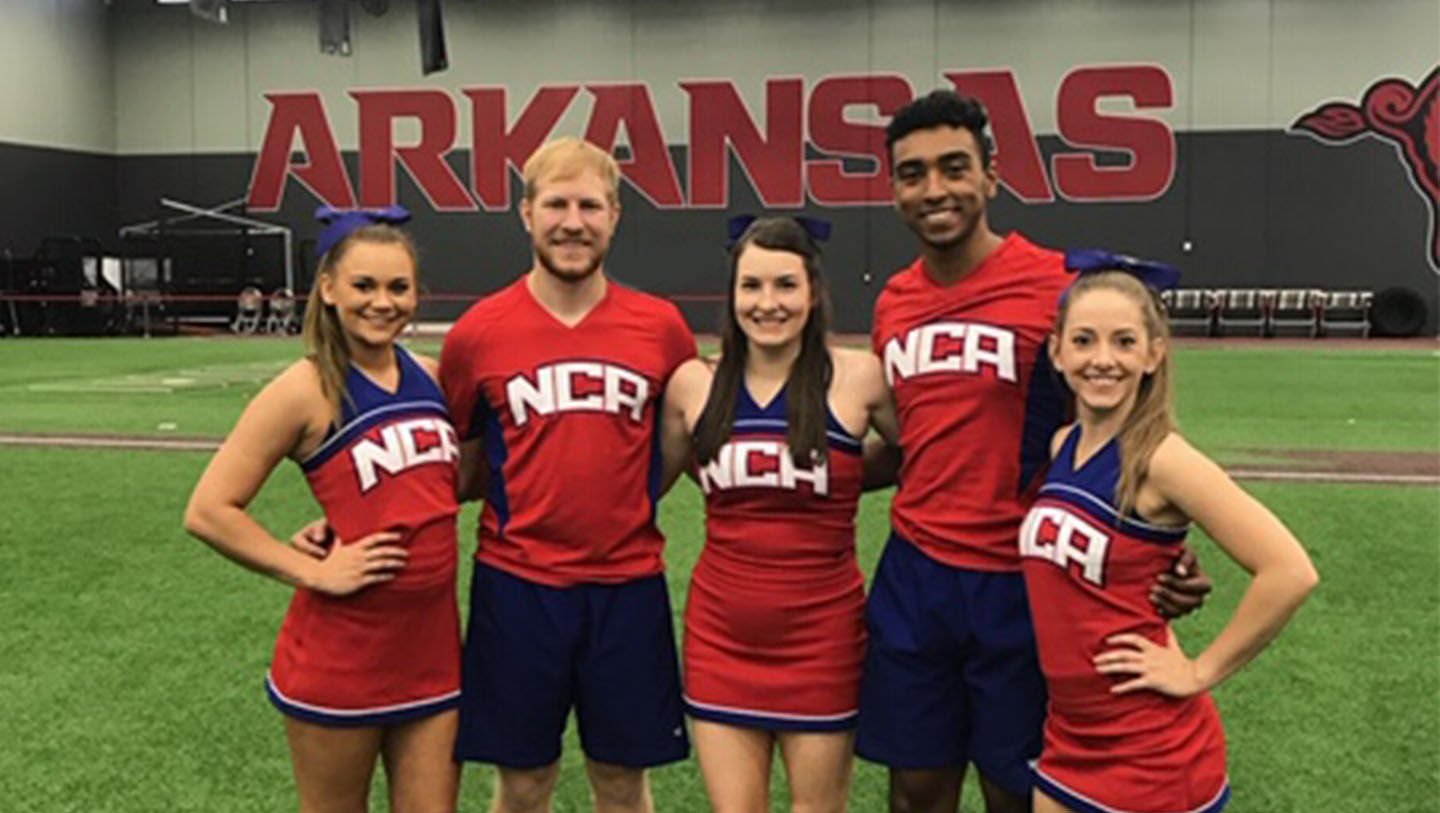 University of Arkansas Cheer Camp National Cheerleaders Association