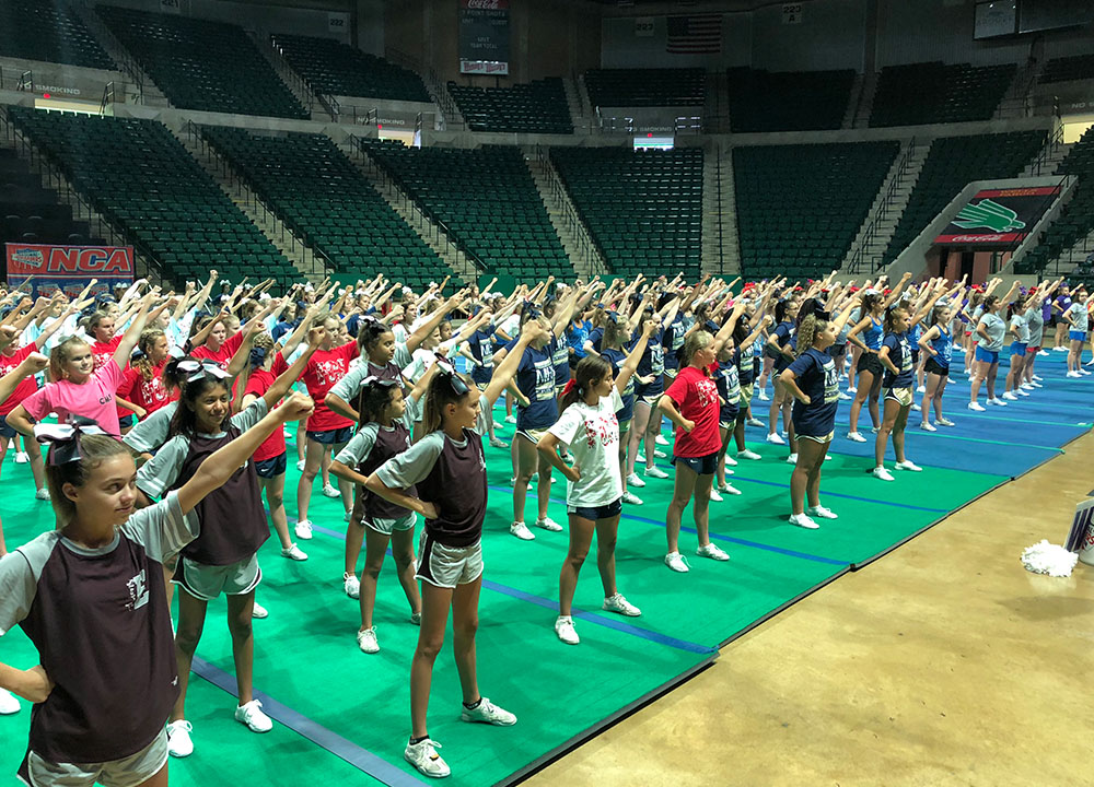 UNT Cheer Camp National Cheerleaders Association