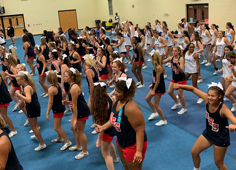Liberty University Cheer Camp - National Cheerleaders Association