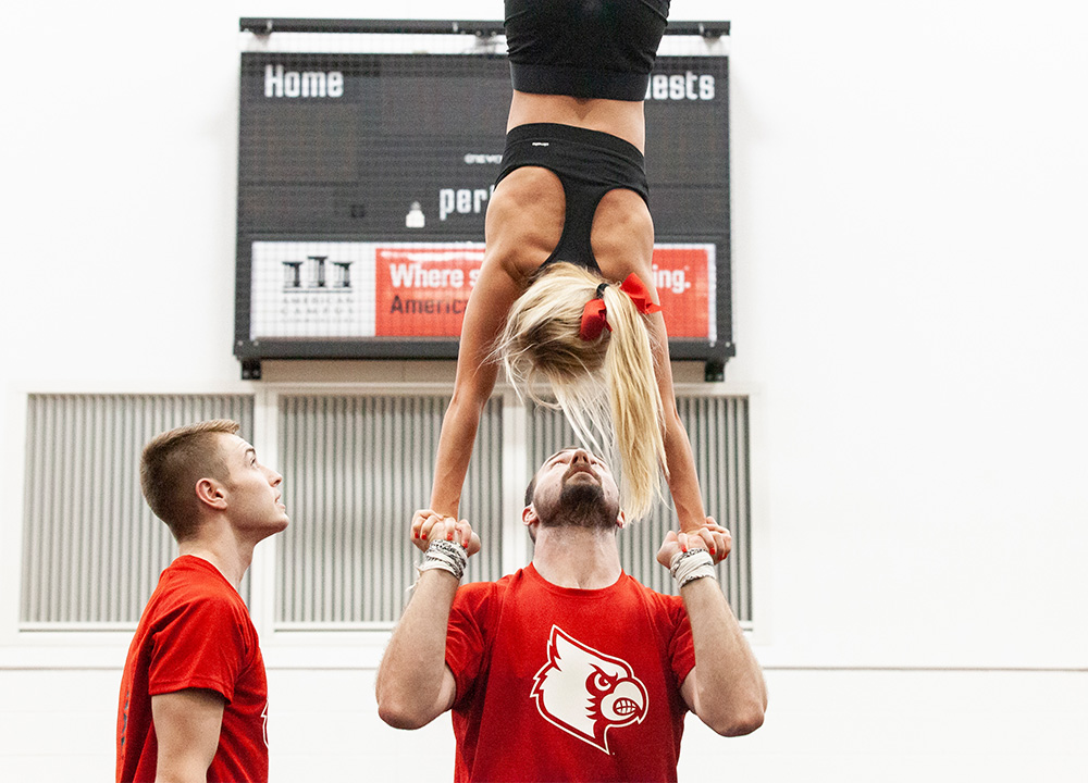 University of Louisville Cheer Camp National Cheerleaders Association