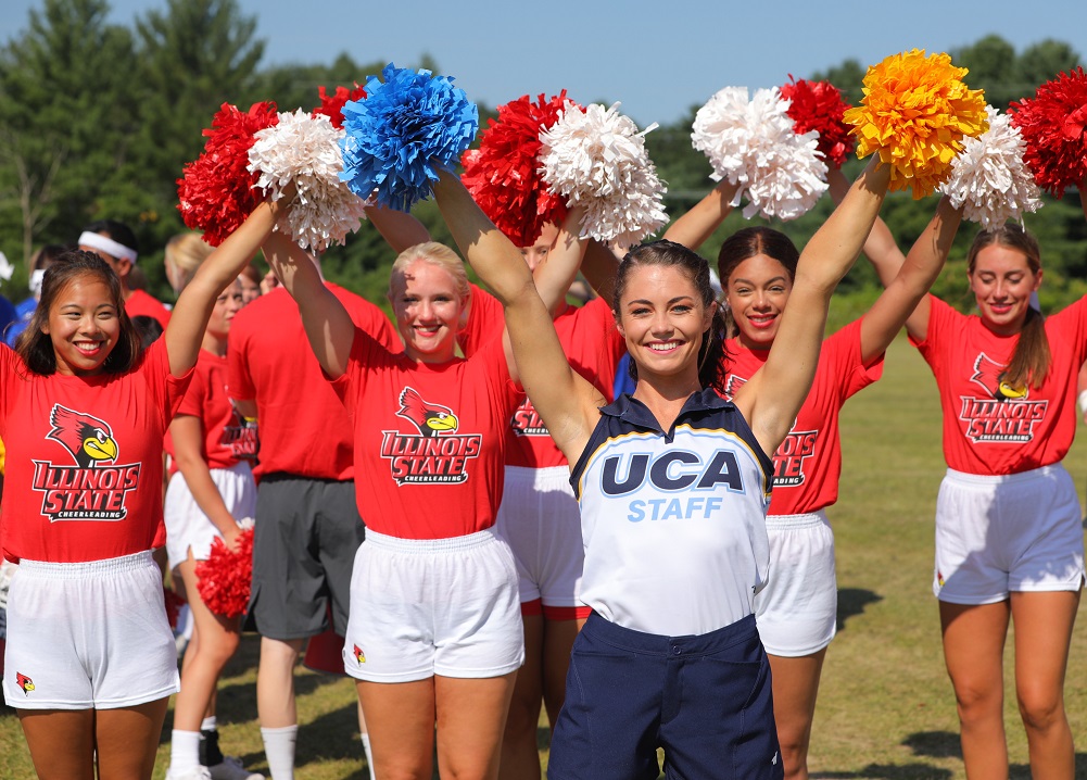 College Cheer Camps UCA Cheer Camps Universal Cheerleaders Association