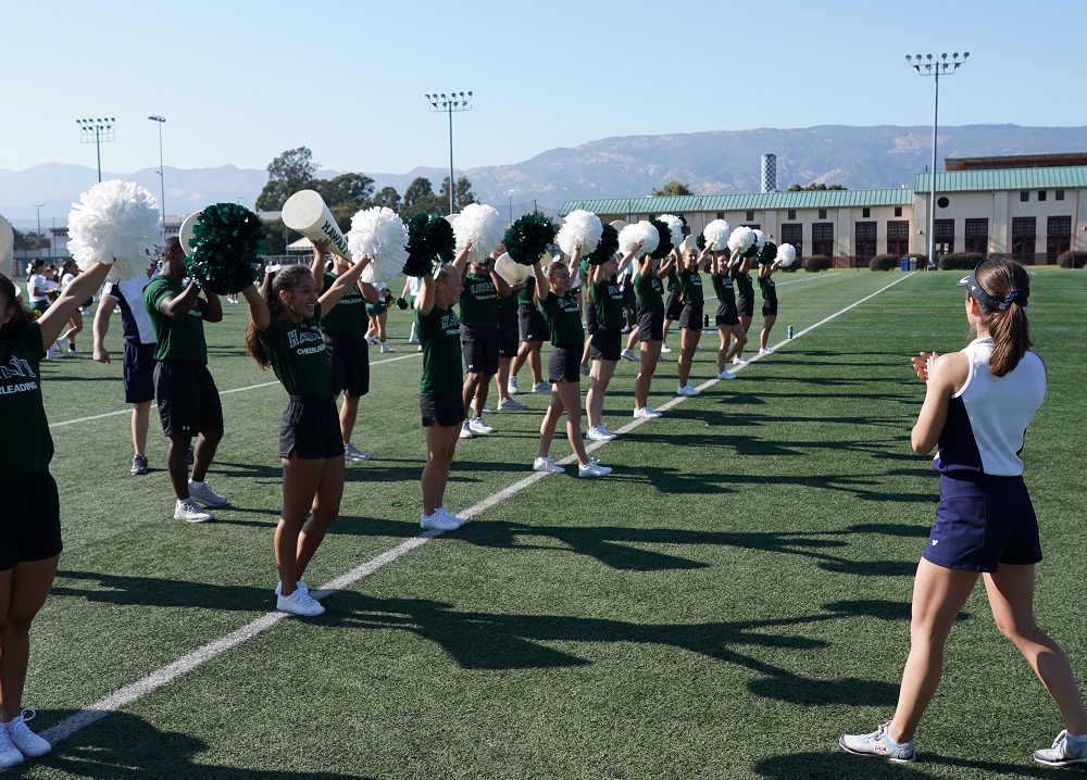UCA Cheer Camp at the University of California Santa Barbara UCA