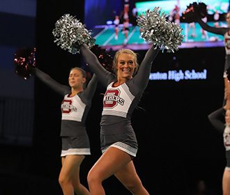 WI wins middle school cheerleading title; BMS second