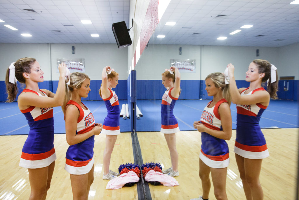 Cheerleading business seeks new building, Community Sports