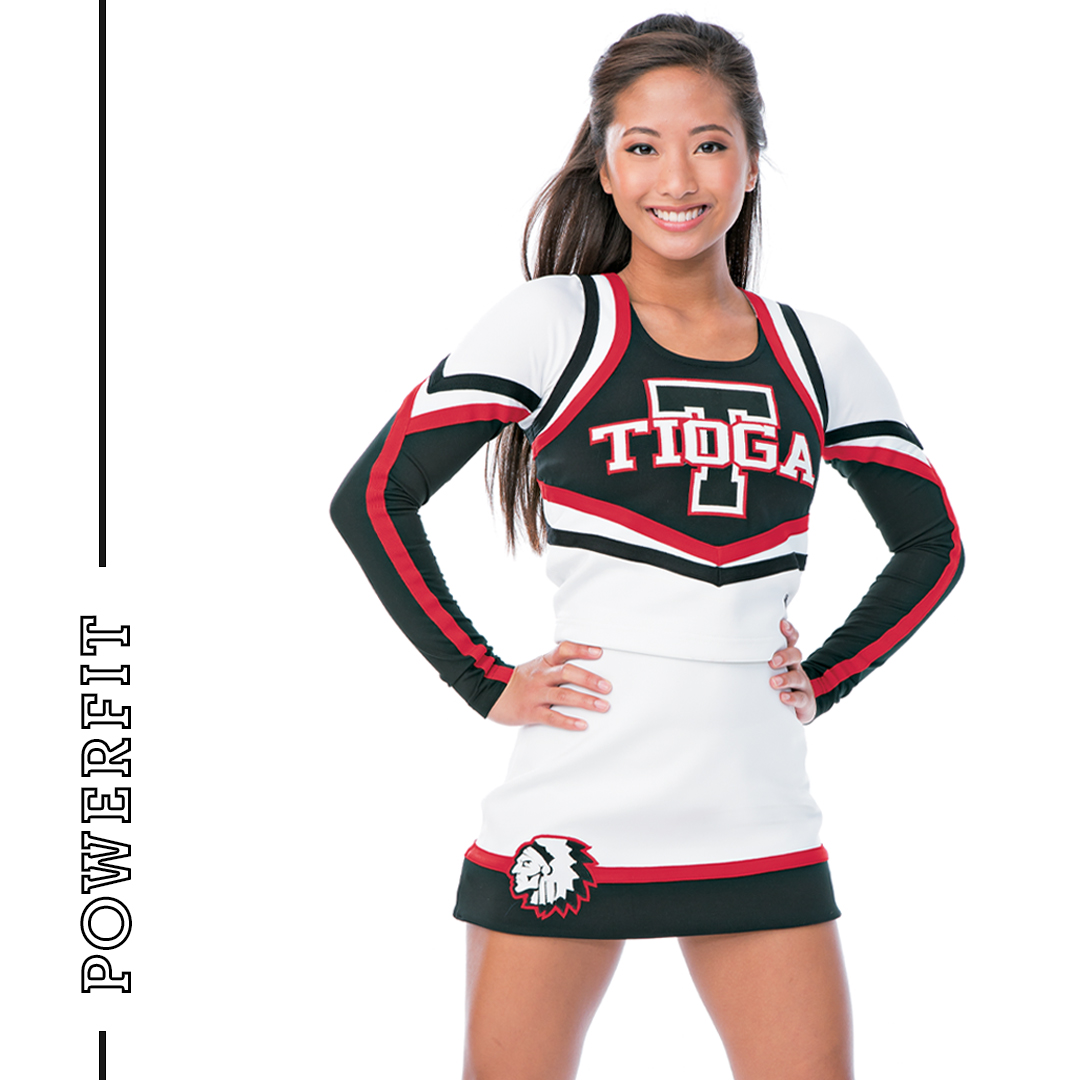 Cheerleader uniform hotsell material