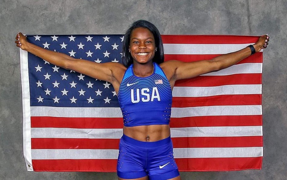 Spirit of Texas Alumna, Jasmine Moore, Becomes an Olympian Varsity
