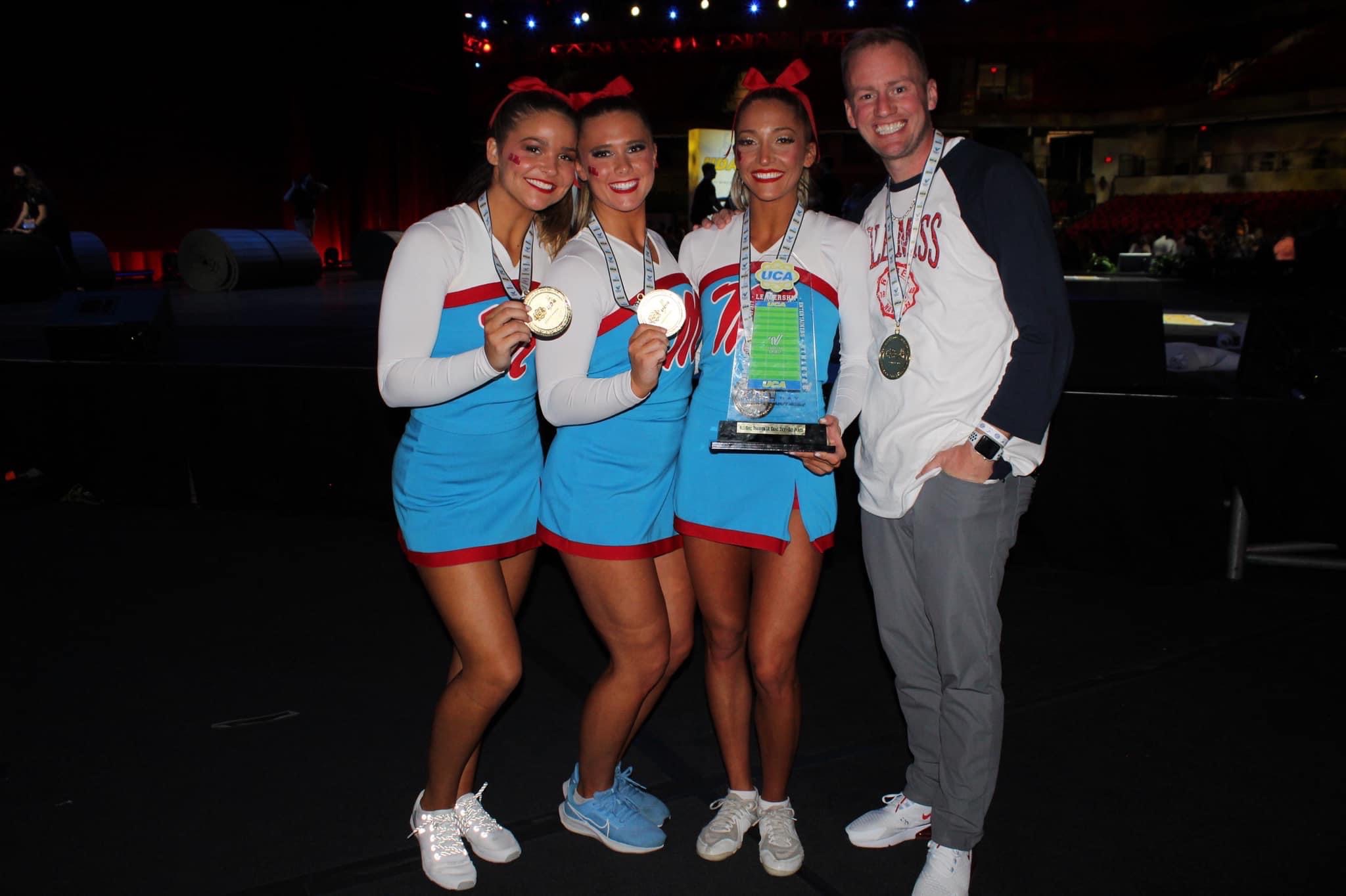 Troy Allen with athletes