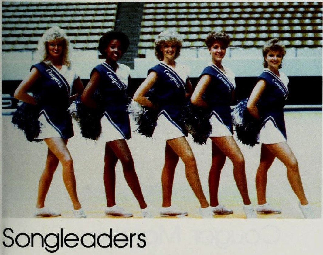 Rhonda Shelby, first black BYU Cougarette Dance Team member.