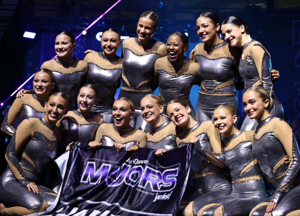 Dance Mania Senior Jazz Small 2024 Dance MAJORS Champions.